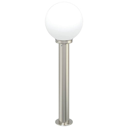 vidaXL Bollard Lights 3 pcs 80 cm Stainless Steel IP44