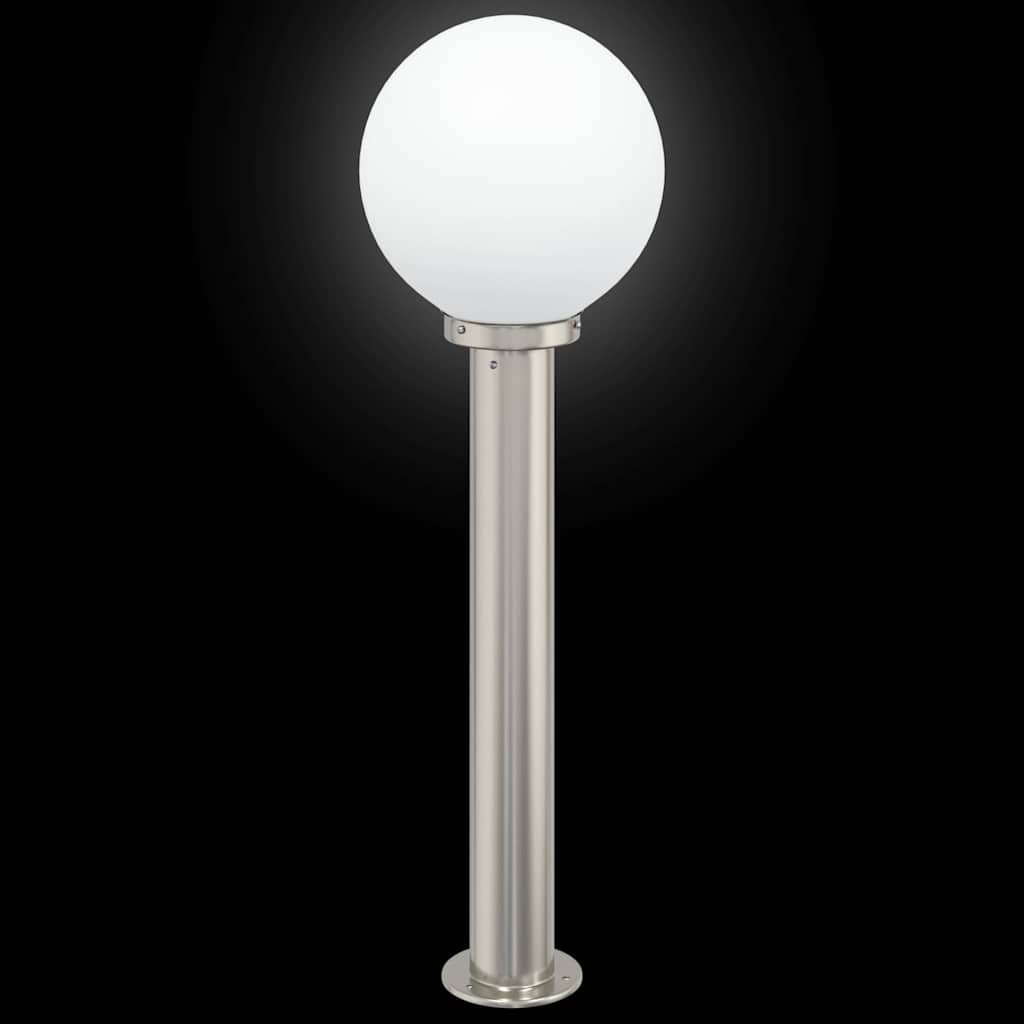 vidaXL Bollard Lights 3 pcs 80 cm Stainless Steel IP44