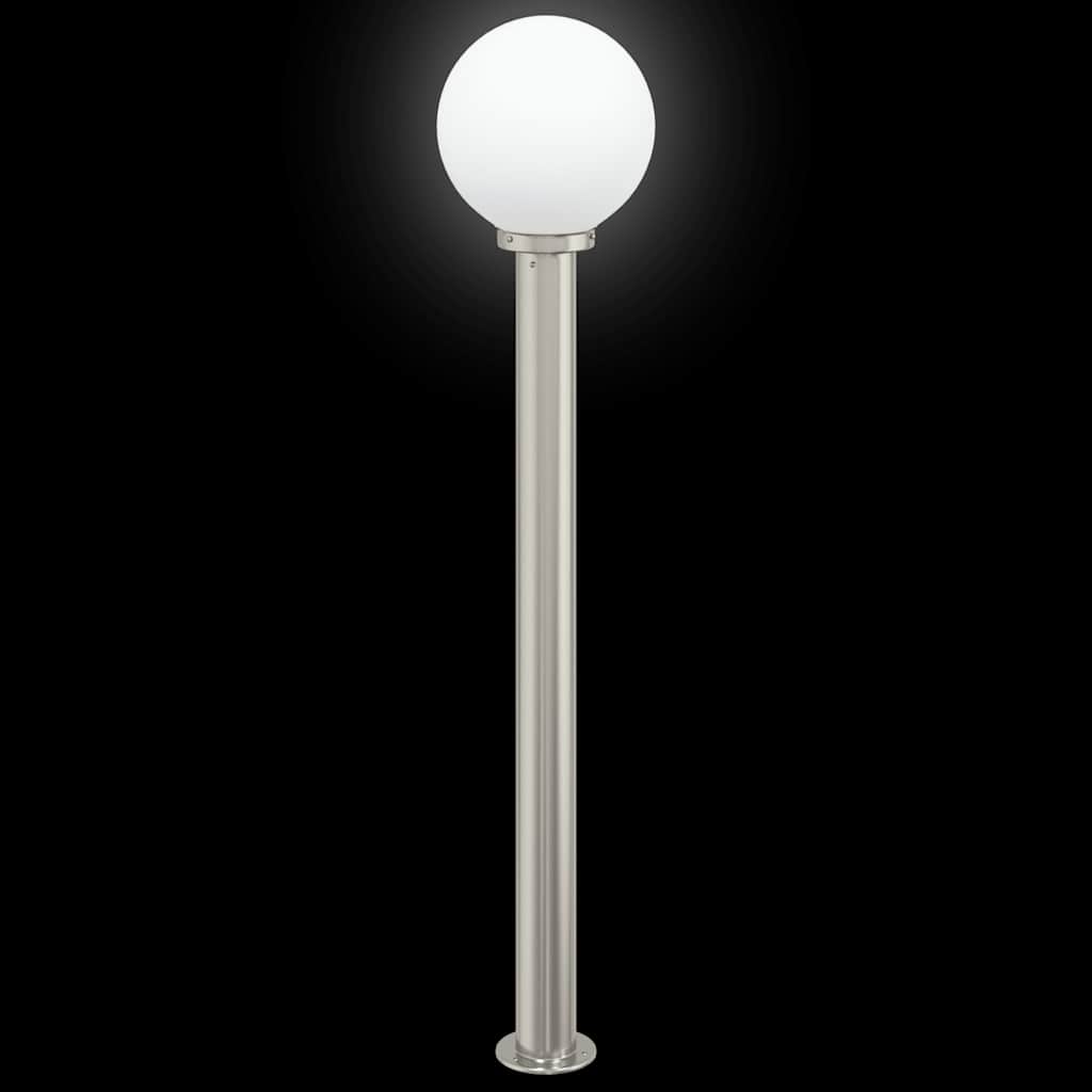 vidaXL Bollard Lights 3 pcs 120 cm Stainless Steel IP44