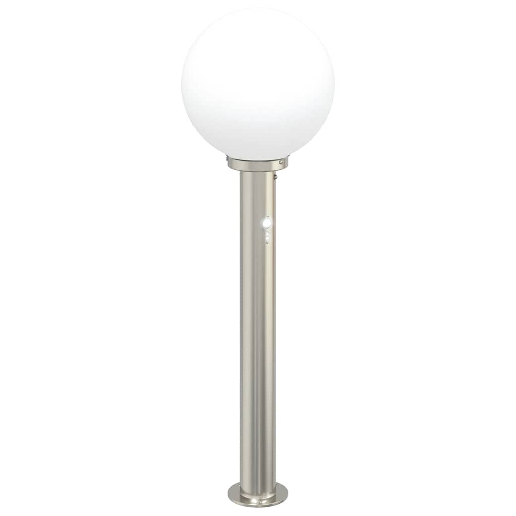 vidaXL Bollard Light with Sensor 80 cm Stainless Steel IP44