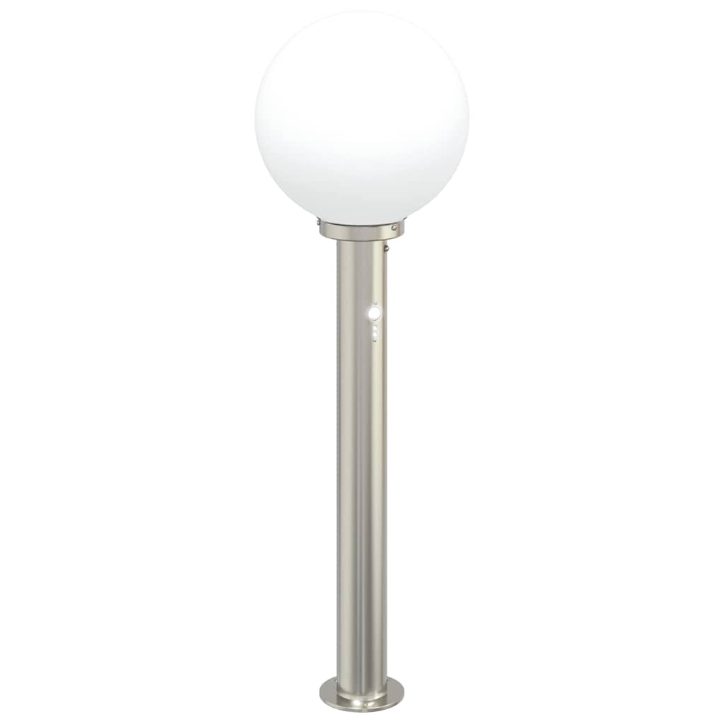 vidaXL Bollard Light with Sensor 80 cm Stainless Steel IP44