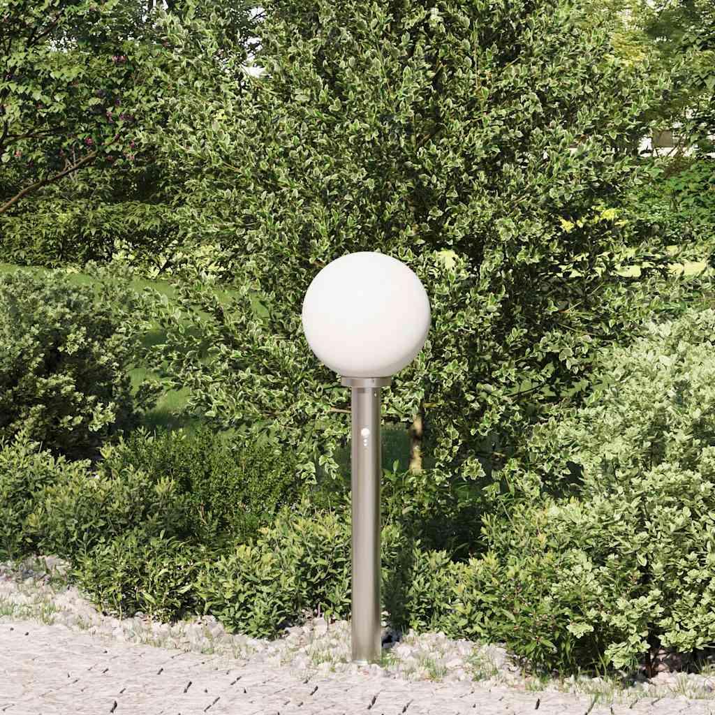vidaXL Bollard Light with Sensor 80 cm Stainless Steel IP44