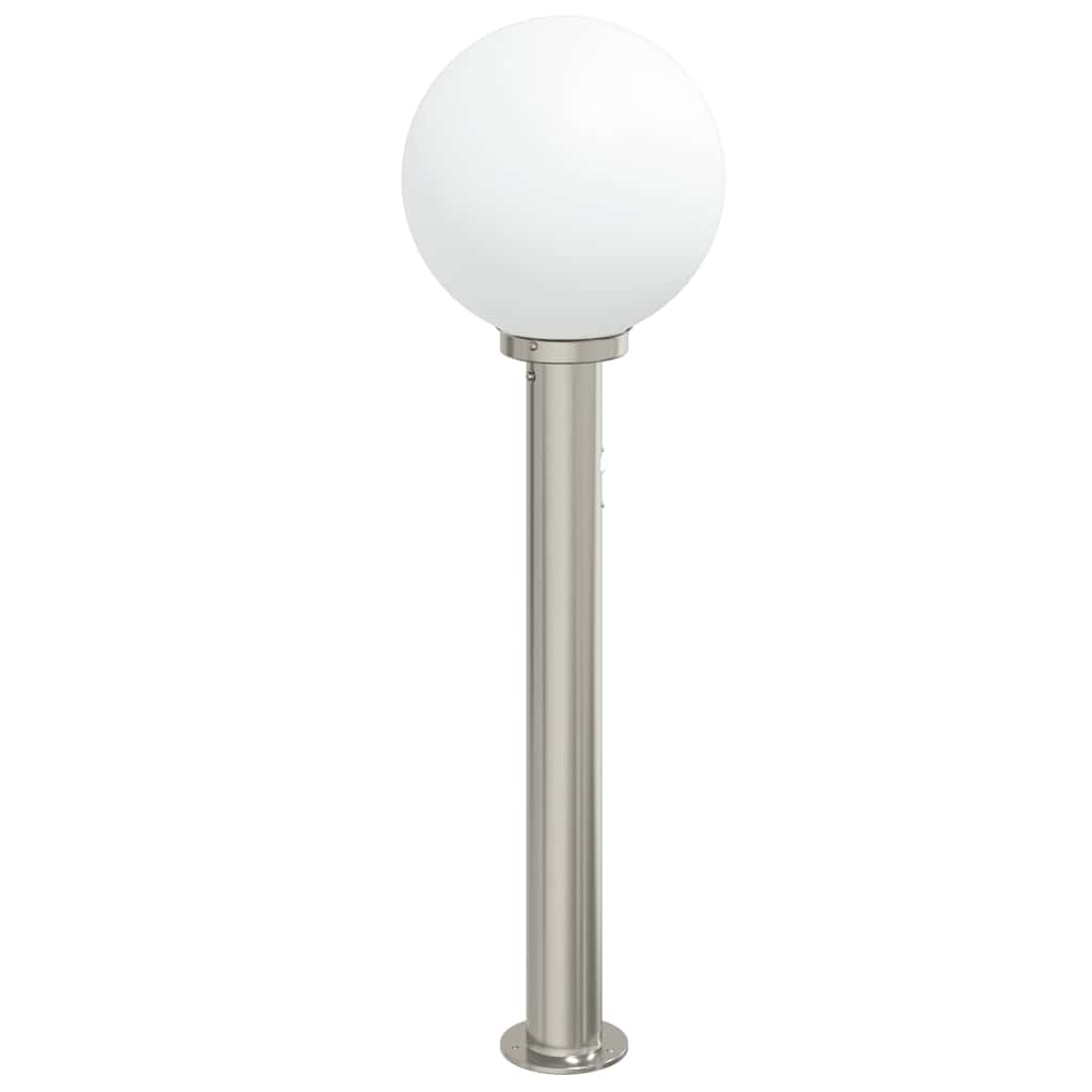 vidaXL Bollard Light with Sensor 80 cm Stainless Steel IP44