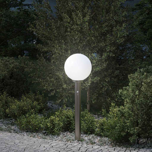vidaXL Bollard Light with Sensor 80 cm Stainless Steel IP44