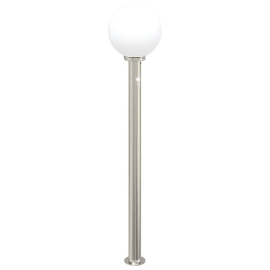 vidaXL Bollard Light with Sensor 120 cm Stainless Steel IP44