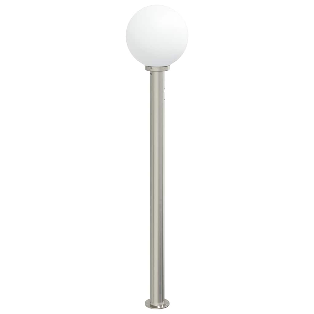 vidaXL Bollard Light with Sensor 120 cm Stainless Steel IP44