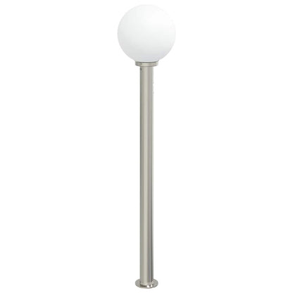 vidaXL Bollard Light with Sensor 120 cm Stainless Steel IP44