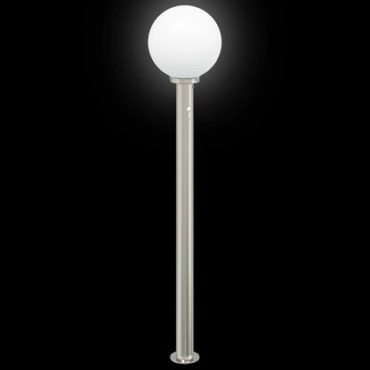 vidaXL Bollard Light with Sensor 120 cm Stainless Steel IP44
