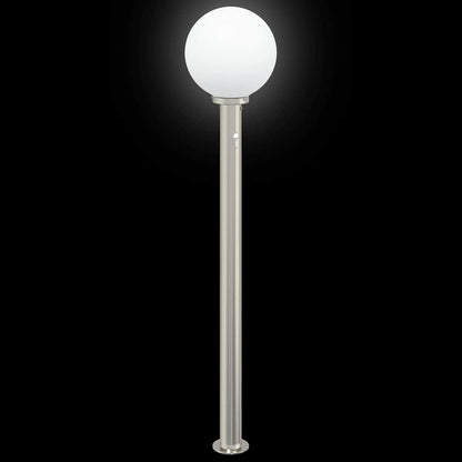 vidaXL Bollard Light with Sensor 120 cm Stainless Steel IP44