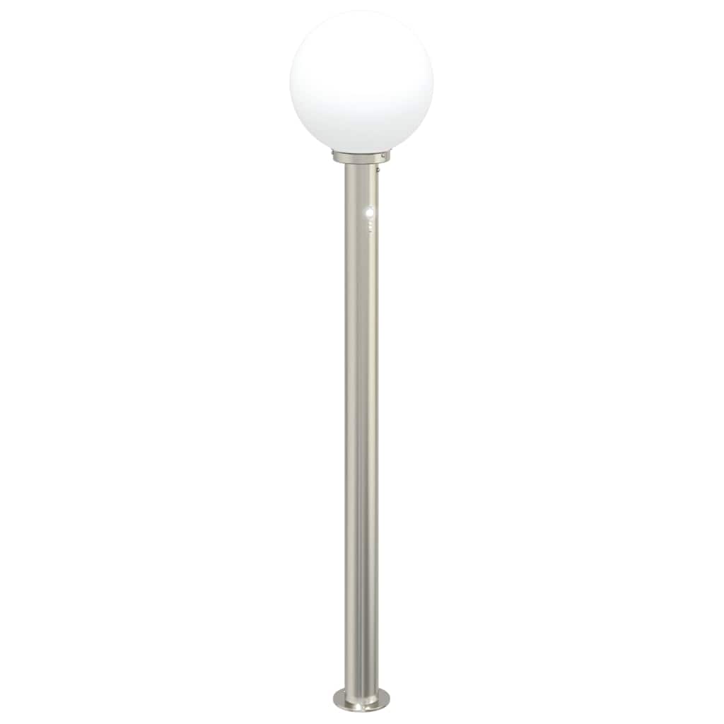 vidaXL Bollard Lights with Sensor 3 pcs 120 cm Stainless Steel IP44