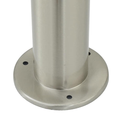 vidaXL Bollard Light with Outlet 120 cm Stainless Steel IP44