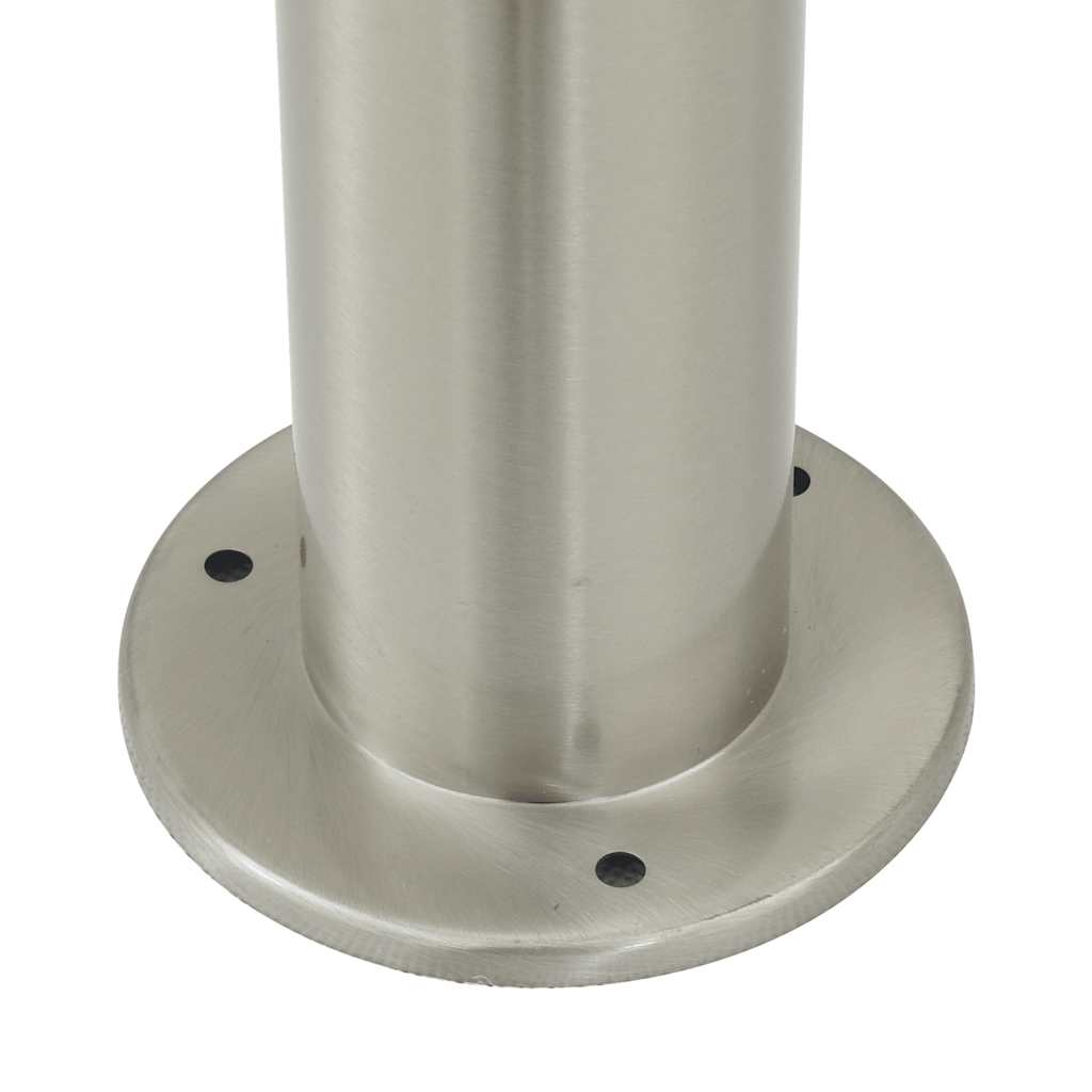 vidaXL Bollard Lights with Outlet 3 pcs 120 cm Stainless Steel IP44