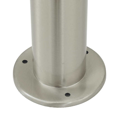 vidaXL Bollard Lights with Outlet 3 pcs 120 cm Stainless Steel IP44