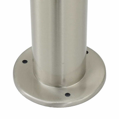 vidaXL Bollard Light with Sensor&Outlet 80 cm Stainless Steel IP44
