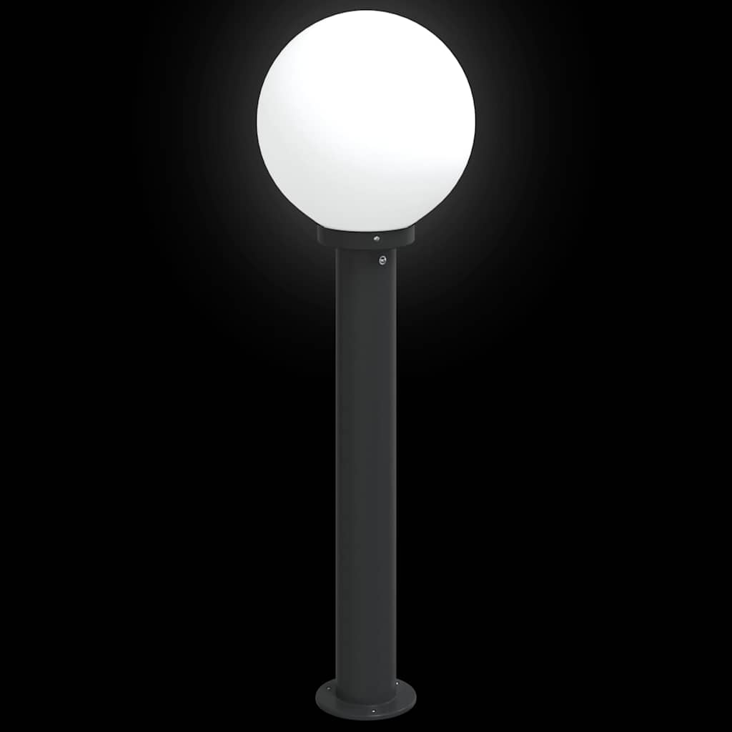 vidaXL Bollard Light 80 cm Black IP44