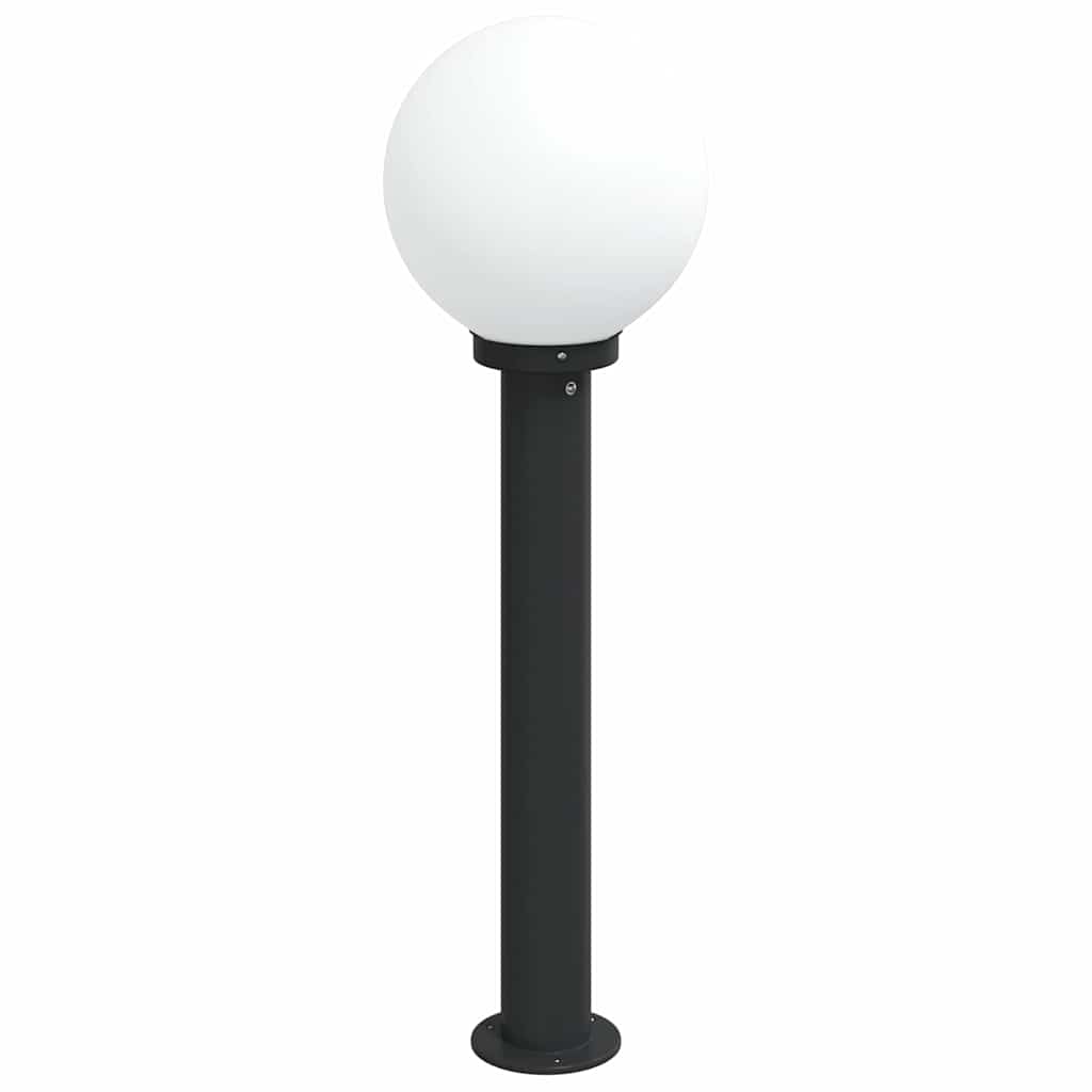 vidaXL Bollard Lights 3 pcs 80 cm Black IP44