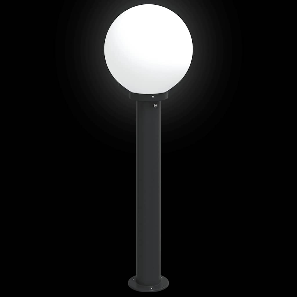 vidaXL Bollard Lights 3 pcs 80 cm Black IP44