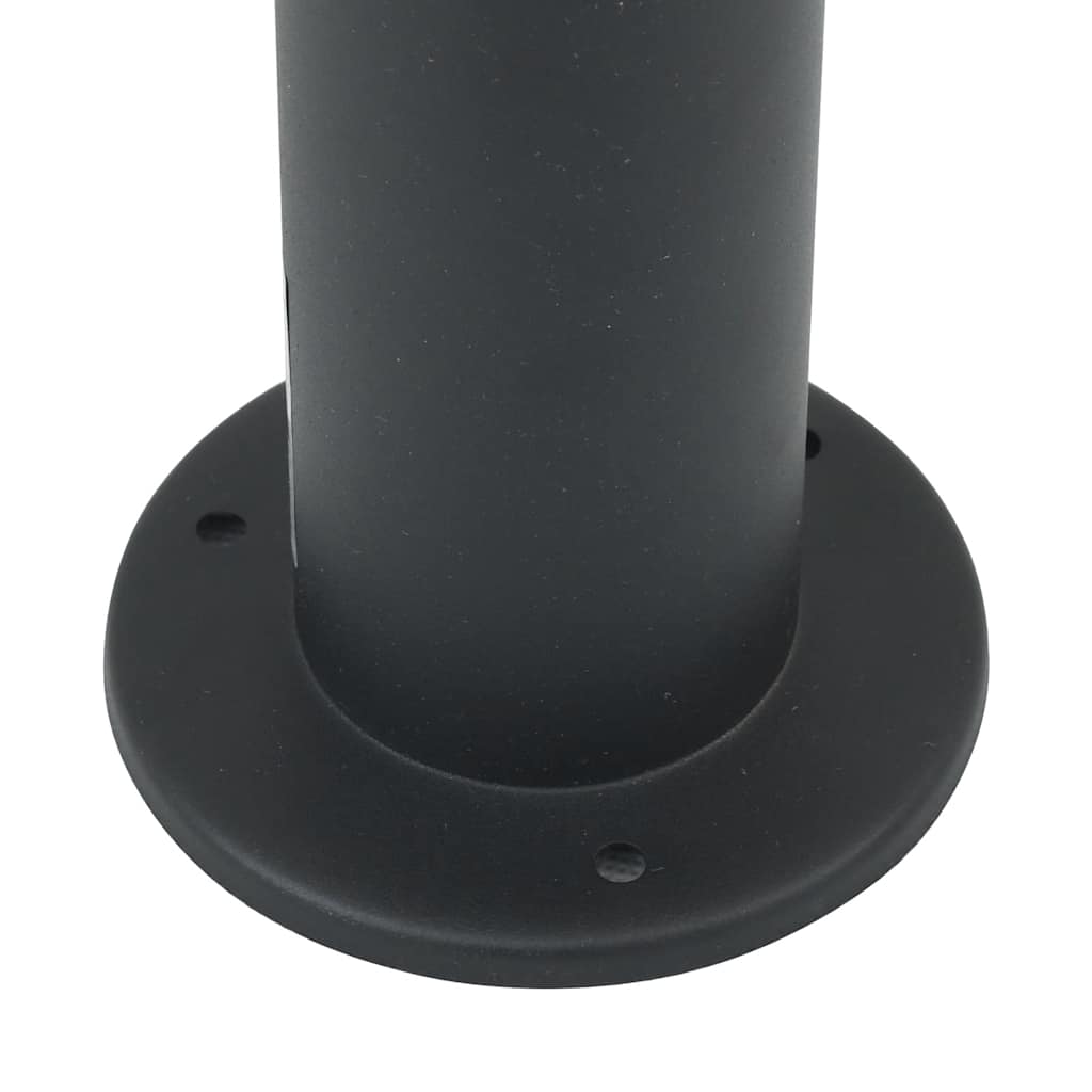 vidaXL Bollard Lights 3 pcs 80 cm Black IP44