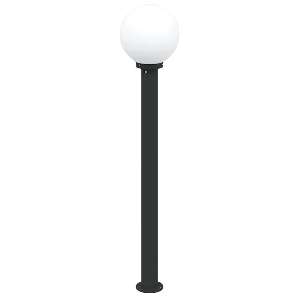 vidaXL Bollard Light 120 cm Black IP44