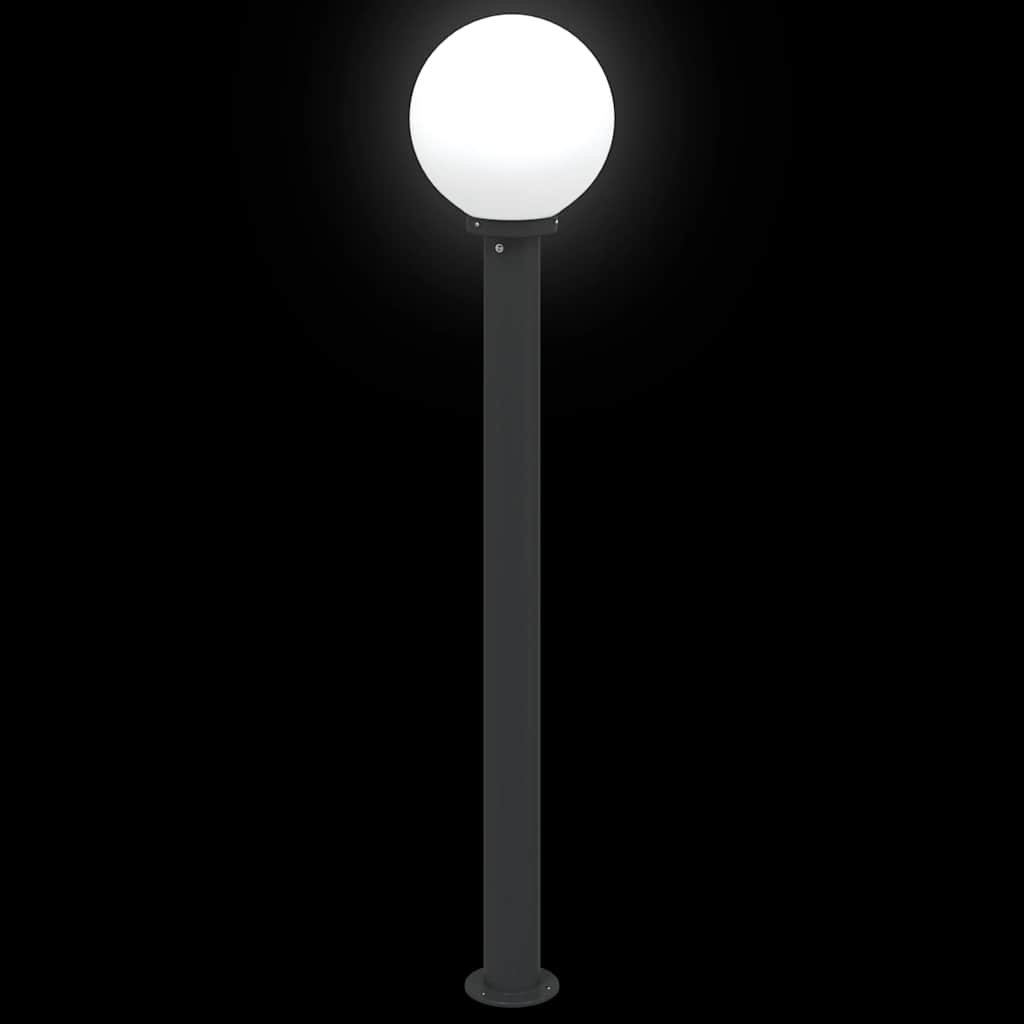 vidaXL Bollard Light 120 cm Black IP44