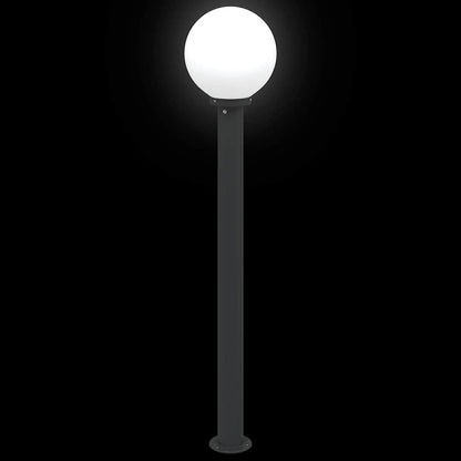 vidaXL Bollard Light 120 cm Black IP44