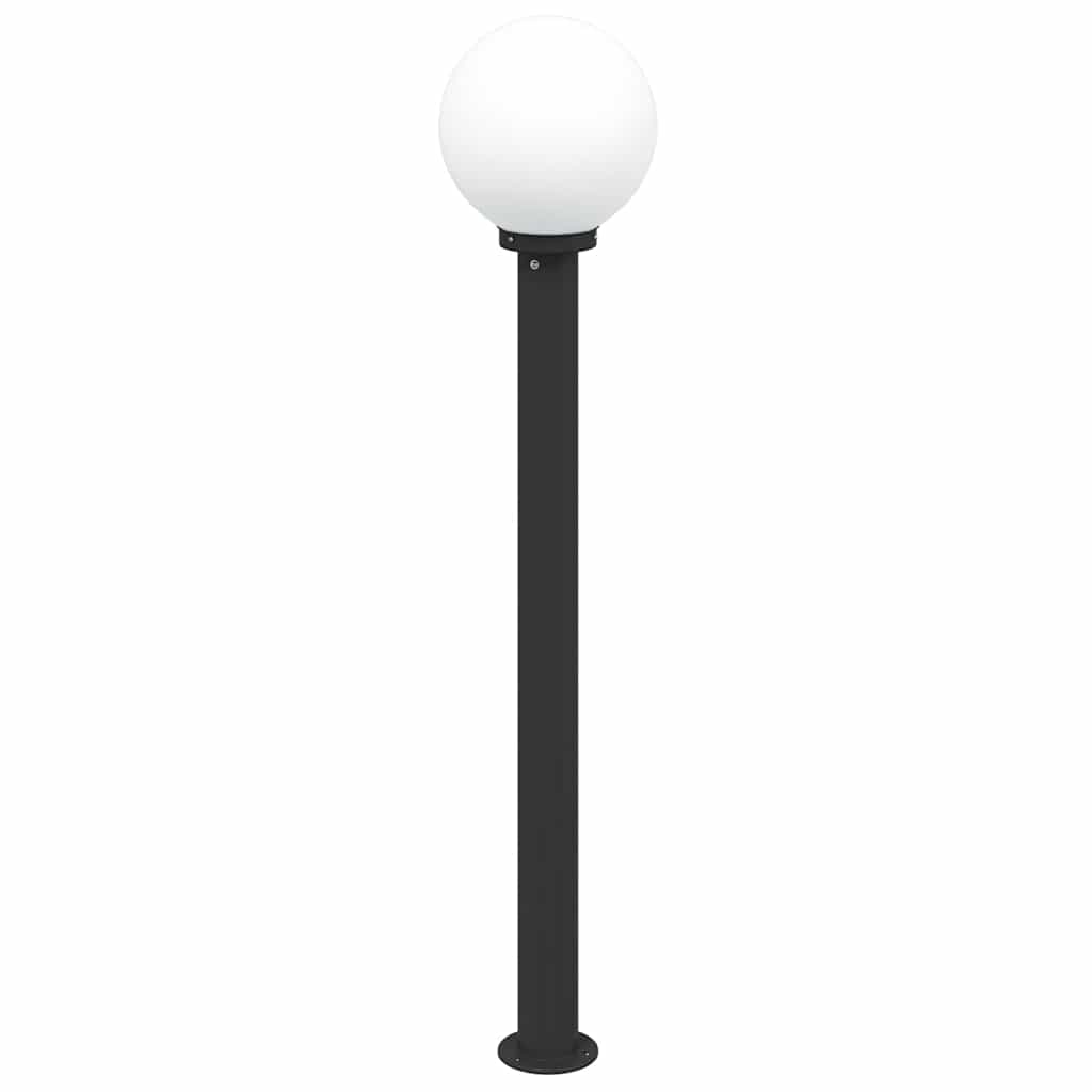 vidaXL Bollard Lights 3 pcs 120 cm Black IP44