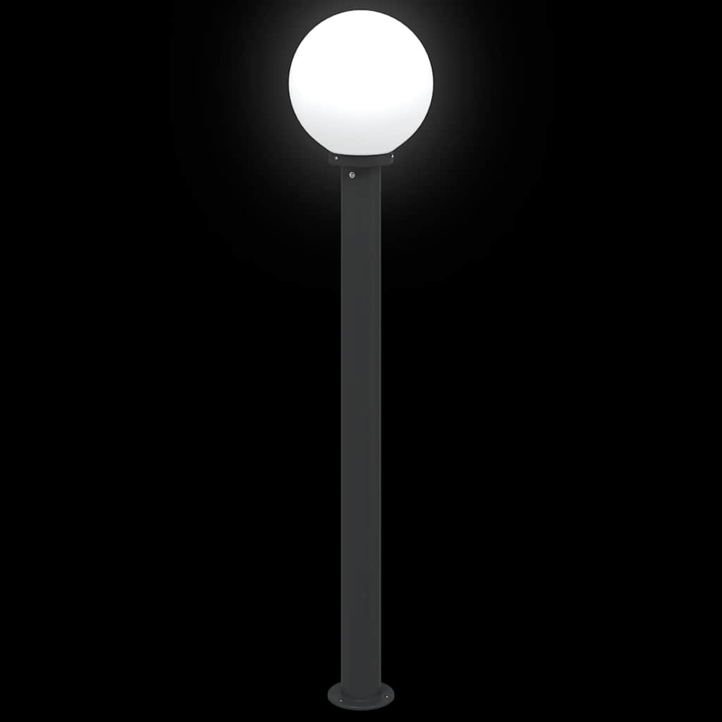vidaXL Bollard Lights 3 pcs 120 cm Black IP44