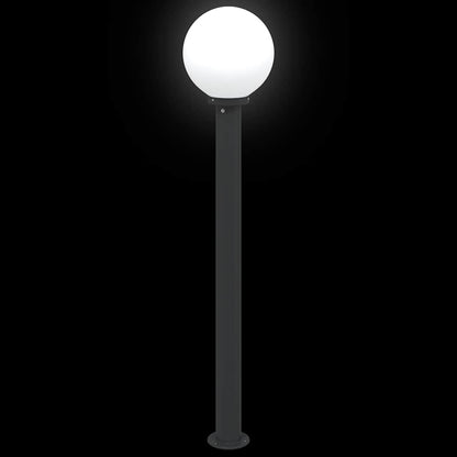 vidaXL Bollard Lights 3 pcs 120 cm Black IP44
