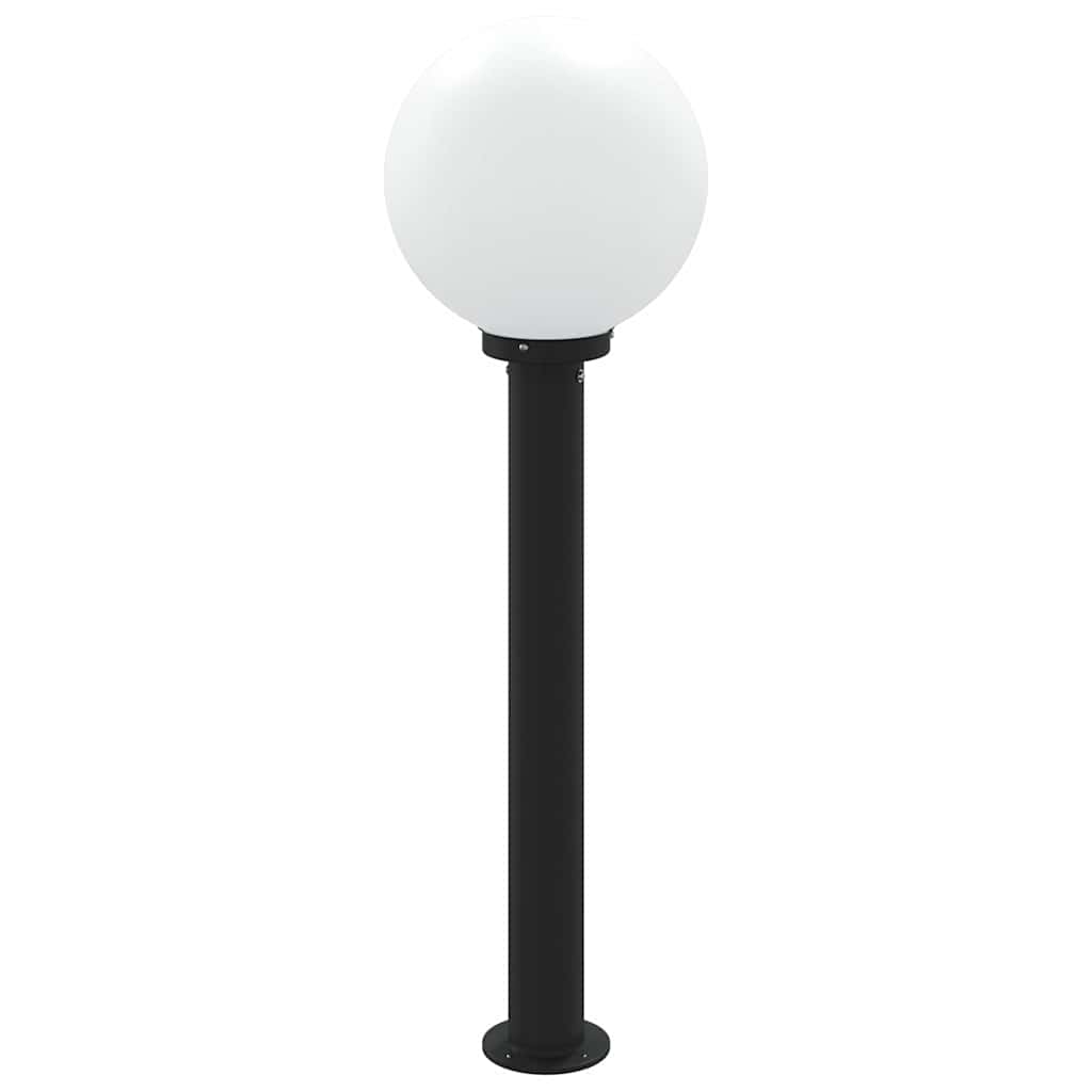 vidaXL Bollard Light with Sensor 80 cm Black IP44