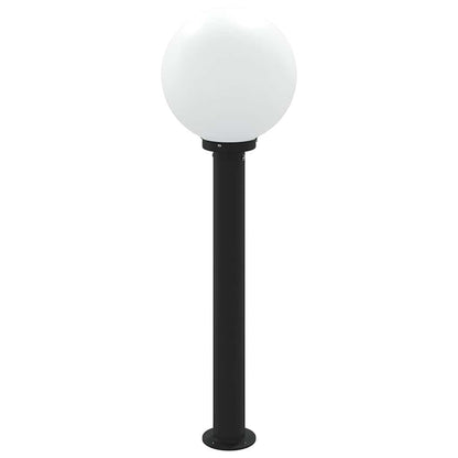 vidaXL Bollard Light with Sensor 80 cm Black IP44