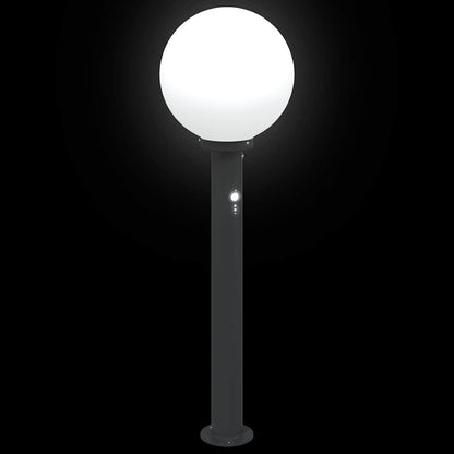 vidaXL Bollard Light with Sensor 80 cm Black IP44