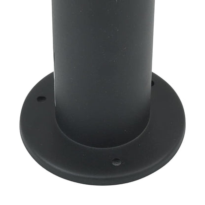 vidaXL Bollard Light with Sensor 80 cm Black IP44