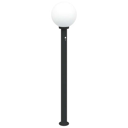 vidaXL Bollard Light with Sensor 120 cm Black IP44