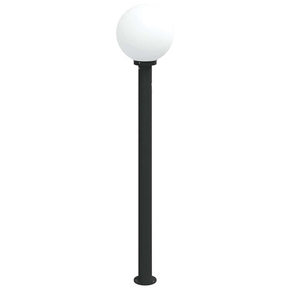 vidaXL Bollard Light with Sensor 120 cm Black IP44