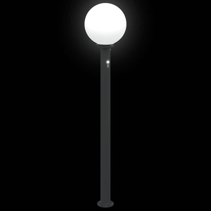vidaXL Bollard Light with Sensor 120 cm Black IP44