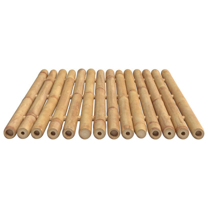 vidaXL Bath Mats 2 pcs 70x50 cm Bamboo