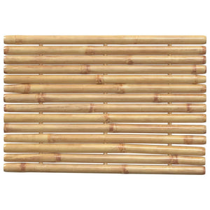 vidaXL Bath Mats 2 pcs 70x50 cm Bamboo