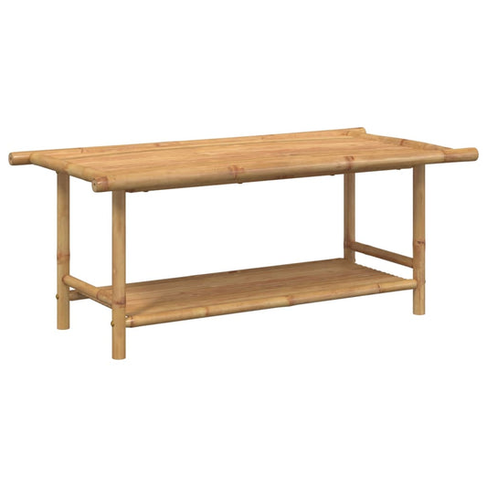 vidaXL Coffee Table 110x55x45 cm Bamboo