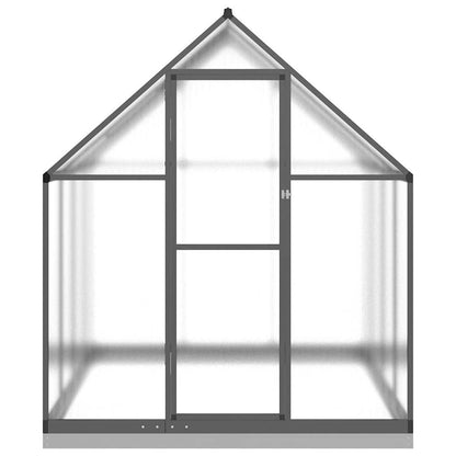 vidaXL Greenhouse with Base Frame Anthracite 224x169x202 cm Aluminium