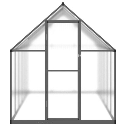 vidaXL Greenhouse with Base Frame Anthracite 334x169x195 cm Aluminium