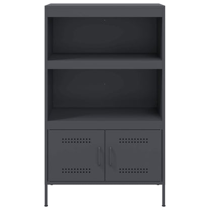 vidaXL Highboard Anthracite 68x39x113 cm Steel