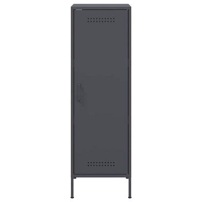 vidaXL Highboard Anthracite 36x39x113 cm Steel