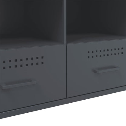 vidaXL TV Cabinet Anthracite 100,5x39x50,5 cm Steel
