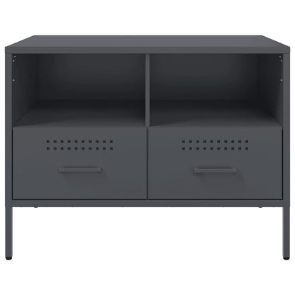 vidaXL TV Cabinet Anthracite 68x39x50,5 cm Steel