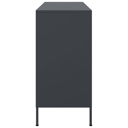 vidaXL Sideboard Anthracite 100.5x39x79 cm Steel