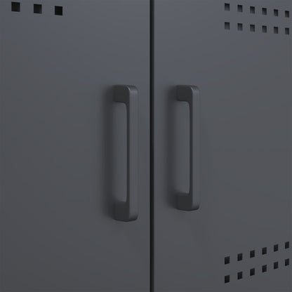 vidaXL Sideboard Anthracite 100,5x39x79 cm Steel