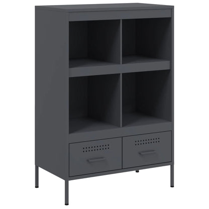 vidaXL Highboard Anthracite 68x39x101,5 cm Steel