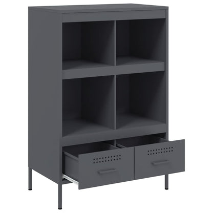 vidaXL Highboard Anthracite 68x39x101,5 cm Steel