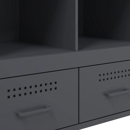 vidaXL Highboard Anthracite 68x39x101,5 cm Steel