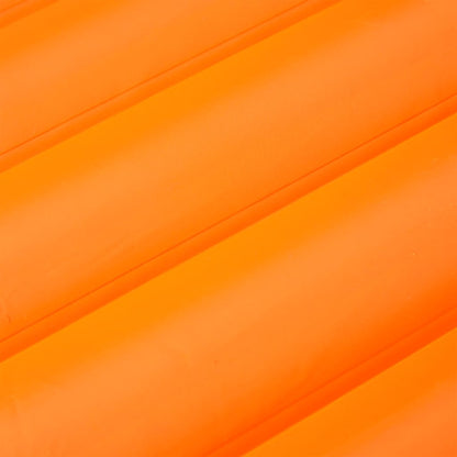 vidaXL Self Inflating Camping Mattress with Pillow 1-Person Orange